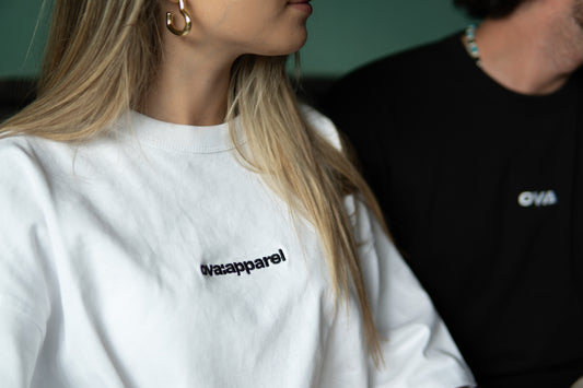 Polera OVA Apparel Heavyweight – Blanca