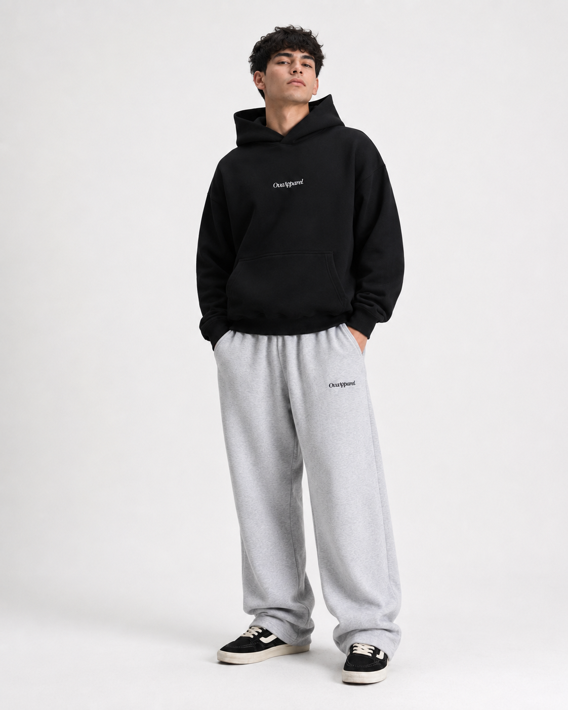 BUZO BAGGY OVA APPAREL GRIS (PREVENTA)