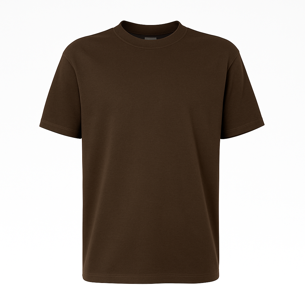 Polera OVA Apparel Basics Heavyweight – Café Chocolate