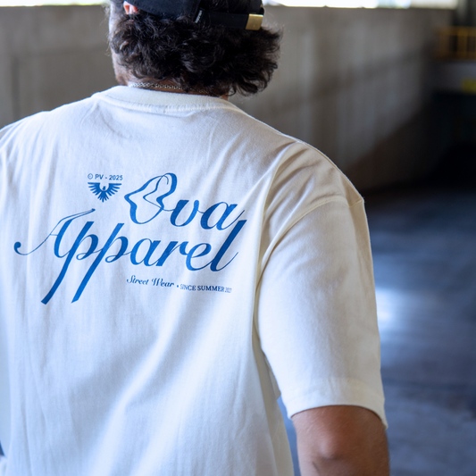 POLERA OVA APPAREL RETRO BLANCA