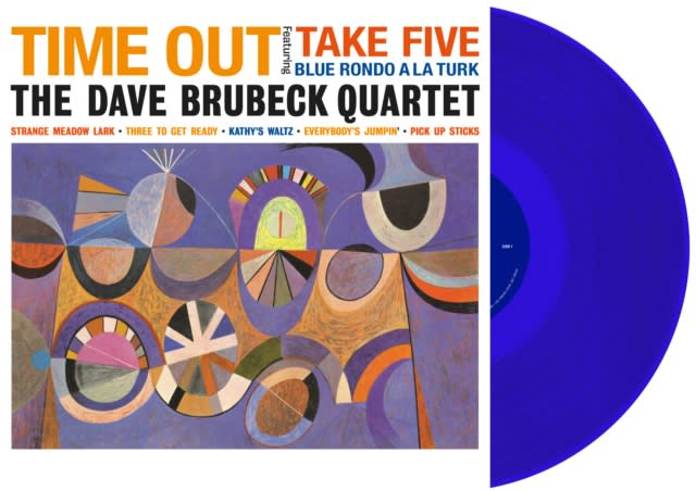 VINILO AZUL THE DAVE BRUBECK QUARTET - TIME OUT – ovachile.cl