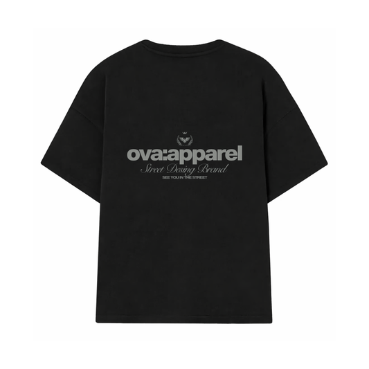 POLERA OVA APPAREL STREET DESIGN NEGRO