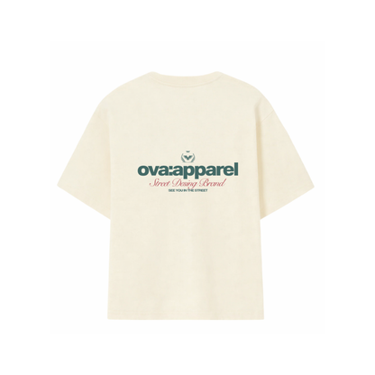 POLERA OVA APPAREL STREET DESIGN CREMA