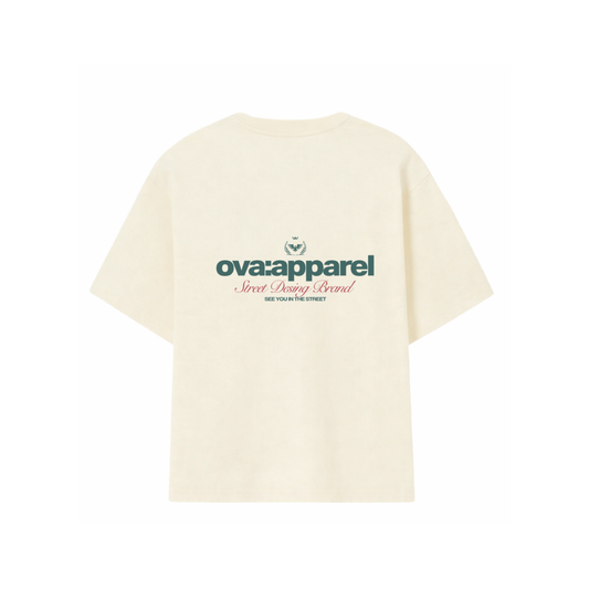 POLERA OVA APPAREL STREET DESIGN CREMA
