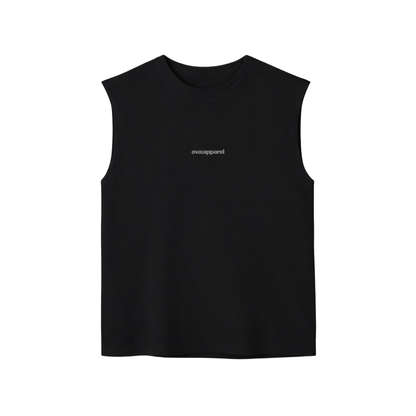 POLERA OVA APPAREL GAINZ TANK "STREET DESIGN" NEGRA