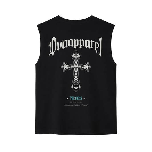 POLERA OVA APPAREL GAINZ TANK "THE CROSS"