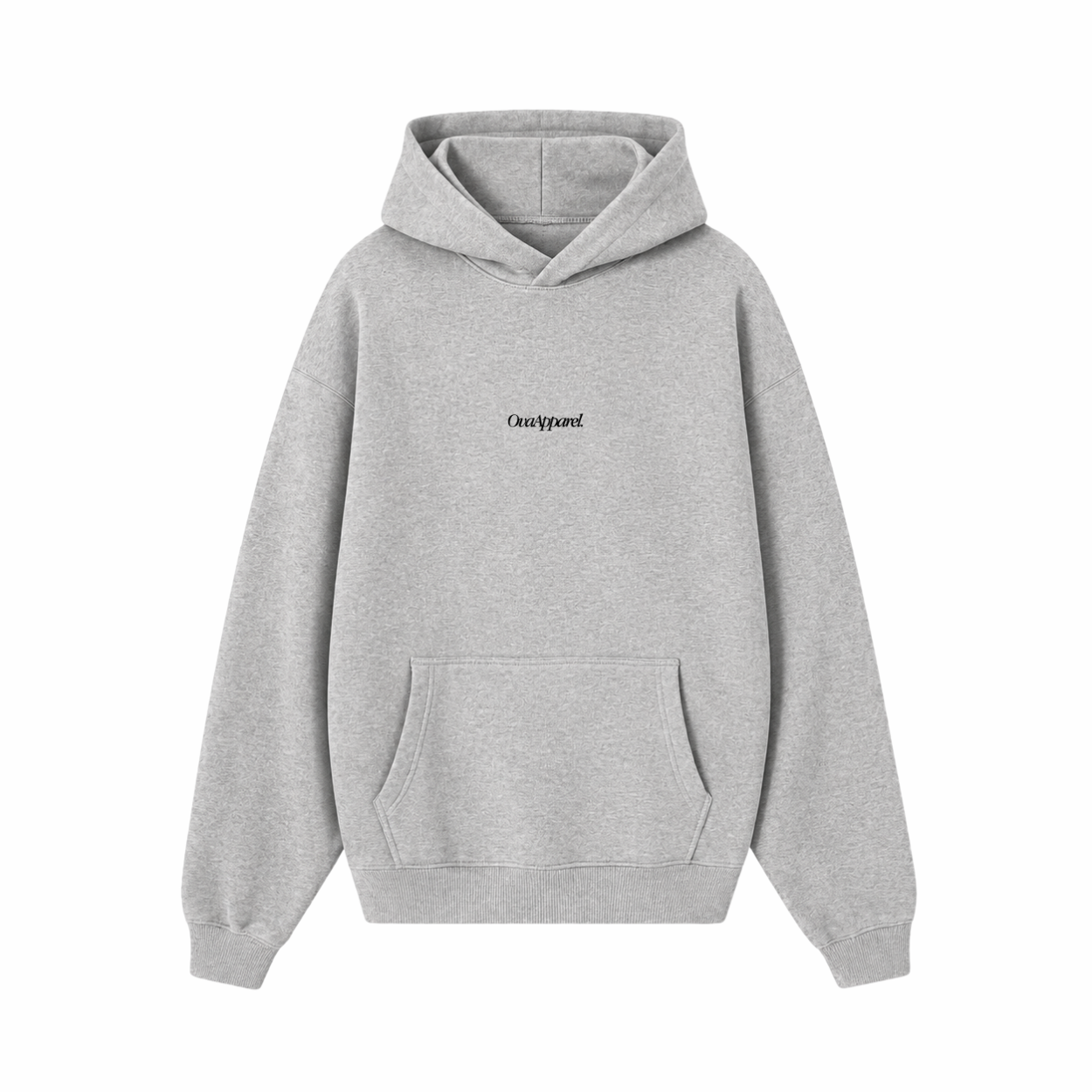 POLERON OVA APPAREL CORE GRIS MELANGE (PREVENTA)