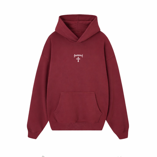 POLERON OVA APPAREL THE CROSS BURDEO (PREVENTA)