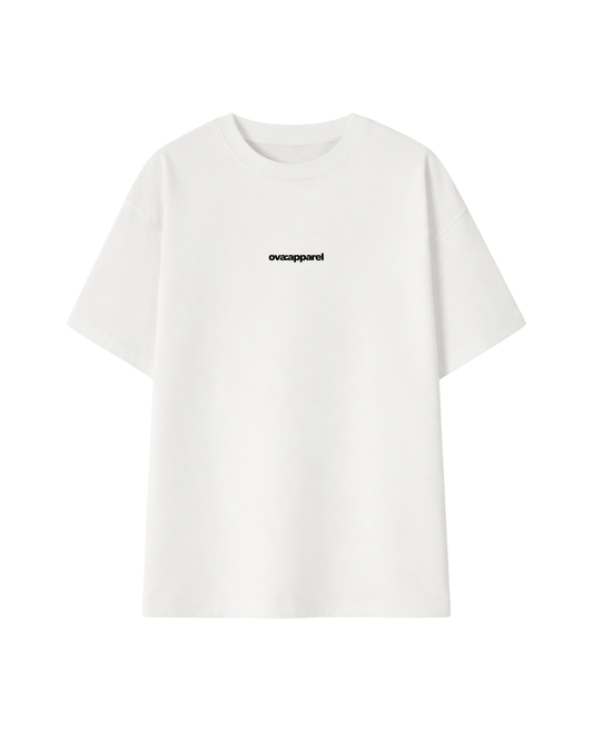 POLERA OVA APPAREL STREET DESIGN BLANCA/NEGRA (PREVENTA)