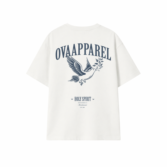 POLERA OVA APPAREL HOLY SPIRIT BLANCA