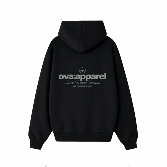 POLERON OVA APPAREL STREET DESIGN NEGRO