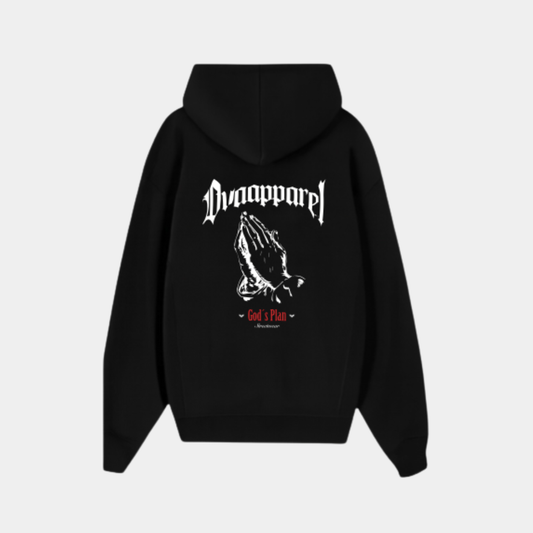 POLERON OVA APPAREL GOD`S PLAN NEGRO (PREVENTA)