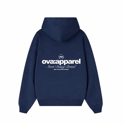POLERON OVA APPAREL STREET DESIGN AZUL NAVY (PREVENTA)
