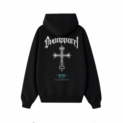 POLERON OVA APPAREL THE CROSS NEGRO
