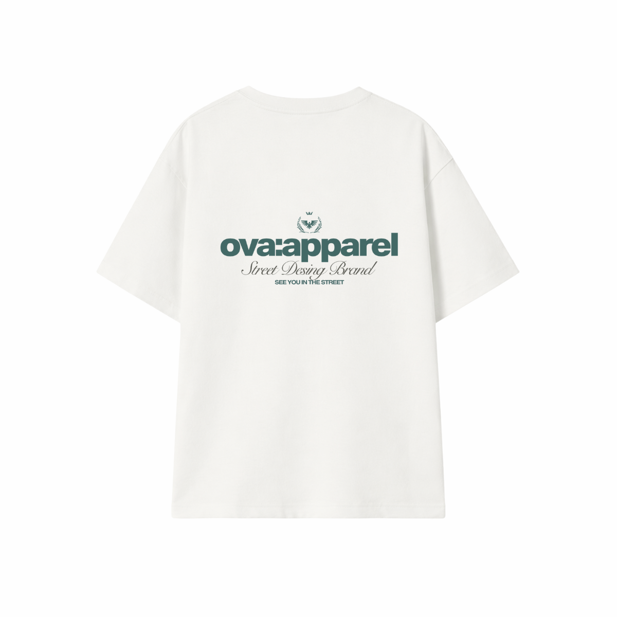 POLERA OVA APPAREL STREET DESIGN BLANCA