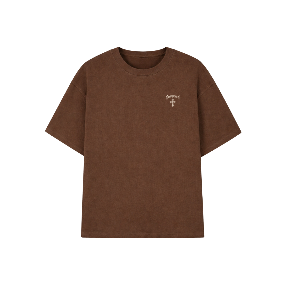 POLERA OVA APPAREL THE CROSS CAFÉ (PREVENTA)