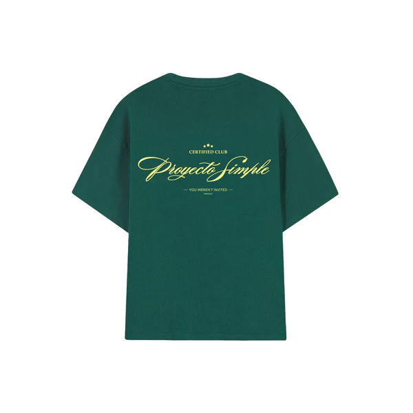 POLERA SIMPL CERTIFIED CLUB VERDE