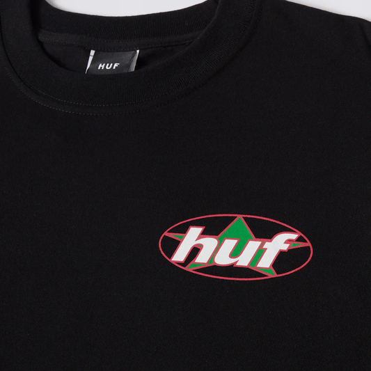 POLERA HUF ANDROMEDA NEGRA