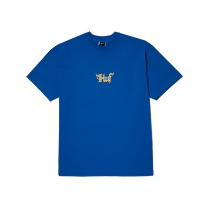 POLERA HUF BIG H AZUL