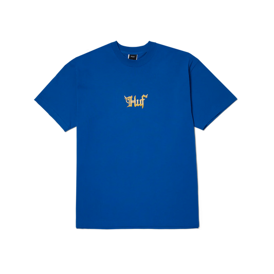 POLERA HUF BIG H AZUL
