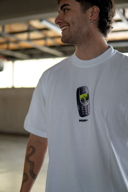POLERA HUF MISSED CALL BLANCA