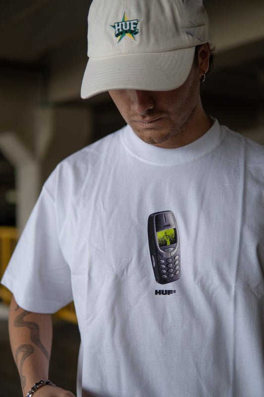 POLERA HUF MISSED CALL BLANCA