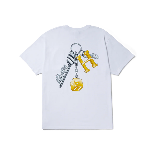 POLERA HUF KEYS TO THE CITY BLANCA