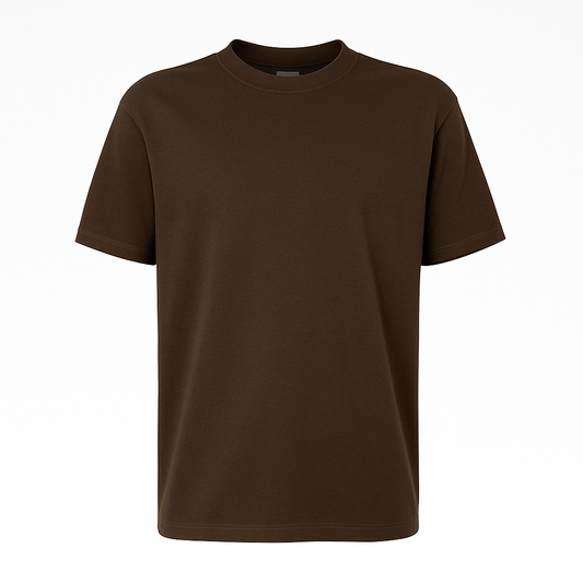 Polera OVA Apparel Basics Heavyweight – Café Chocolate