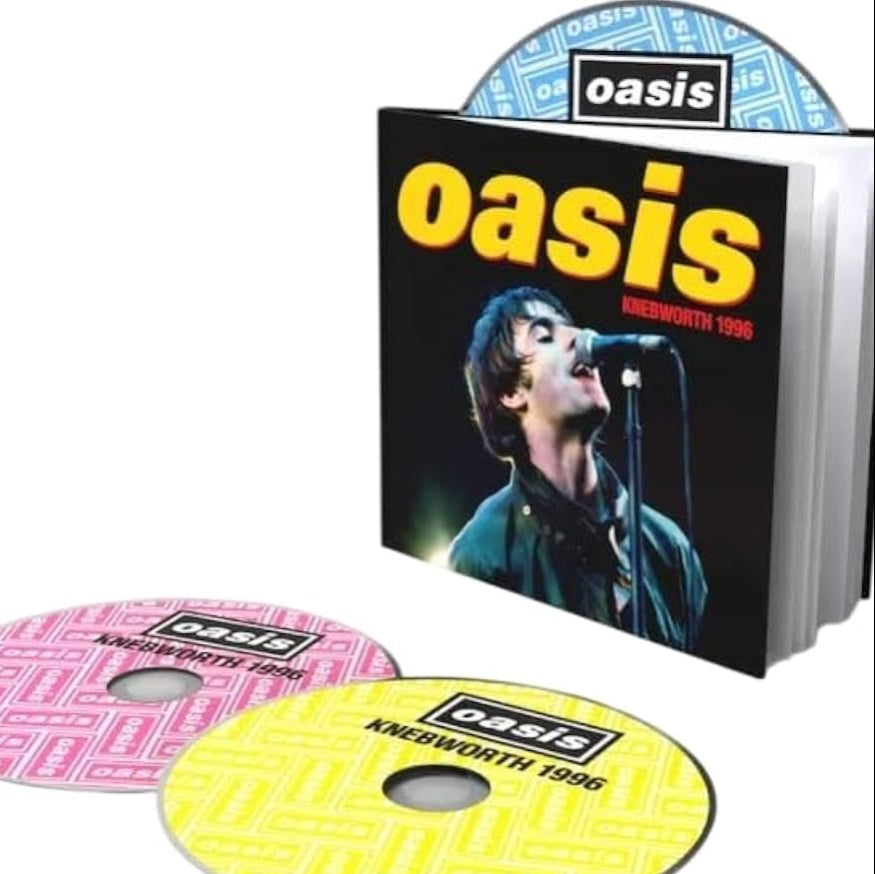 Oasis – Knebworth 1996 (2 CD + DVD, Ed. UK, 2021, Deluxe Edition
